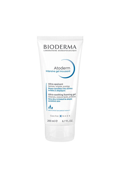 Bioderma جل أتوديرم الرغوي المكثف 200 مل - جل غسول للوجه
