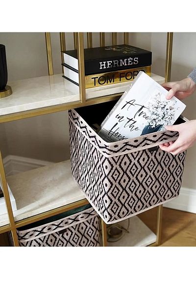 Emir-AYDIN 3 PCS Shelf Organizer Box Closet Organizer