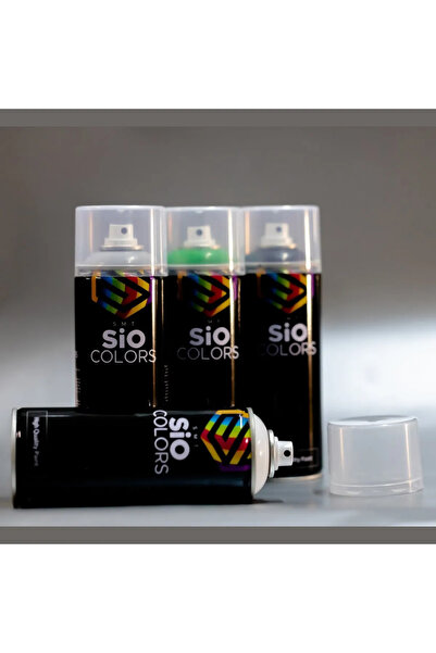 sıocolors Araba & Metal & Ahşap Özel Yapım Sıvı Ve Isıya Dayanıklı Endüstriyel Sprey Akrilik Boya 400 ml