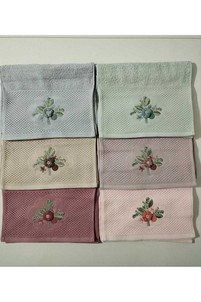 HMZ Кухненски кърпи MORMENEKŞE HMZ с текстилни панели и шарки, 12 броя, 30x50.