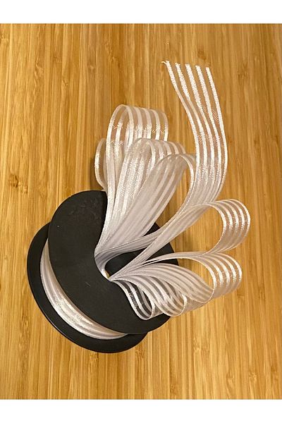 Öztürk Κορδέλα σιφόν ρίγες (Κουρδάλε) 2,5cm x 20μέτρα. Χρώμα Νο:3