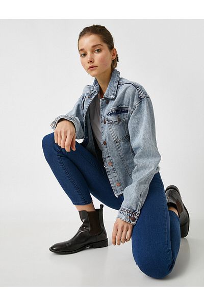 Koton Women's Indigo Jeans 504848999