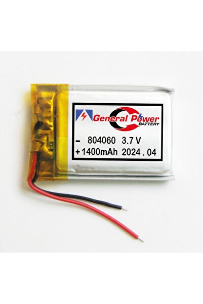 Sertec 804060 Lipo Pil 1400mah 804060 3.7v Lipo Pil 40x60mm Lipo Pil 60x40mm ...