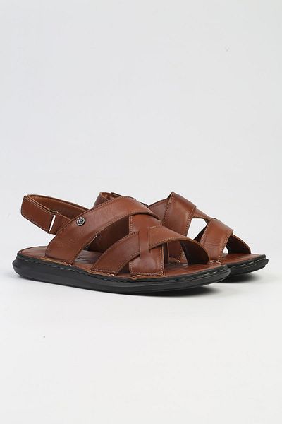 Pierre Cardin ® |   PC-5116-3892 Ανδρικά πέδιλα Tan