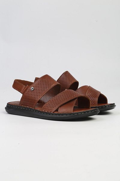 Pierre Cardin ® |   PC-5124-3892 Ανδρικά πέδιλα Tan