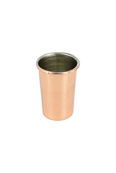 TURNA BAKIR Turna Copper One-shot Glass Flat 30 ml Red Turna0484-1