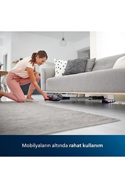 Philips Dik Süpürge SpeedPro Max Şarjlı Dikey Süpürge XC7043/1 Elektrikli 25.2V 691Zseri