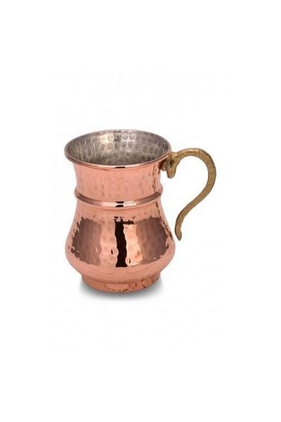 TURNA BAKIR Corded Mug Machine Tattoo 250 ml Red Turna0488-1