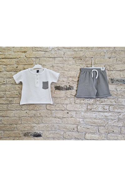 relax kids MEN'S SET WITH BUTTONED POCKET