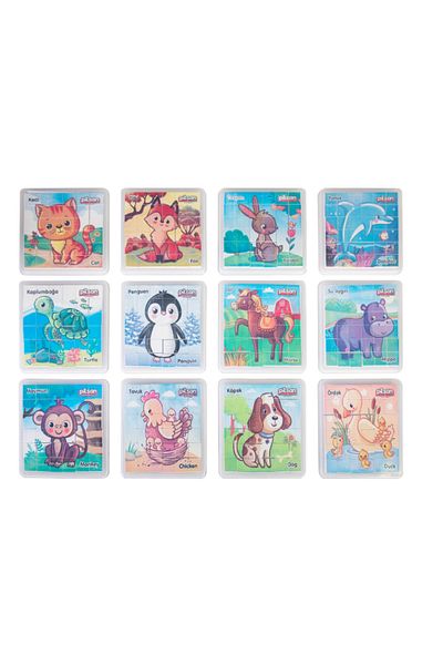 PİLSAN Pilsam Square Puzzle 36 Pieces
