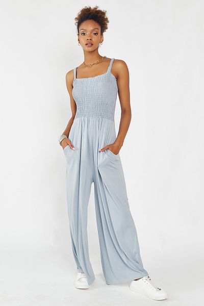 Hopoi Women's Gray Jumpsuit Hop4504