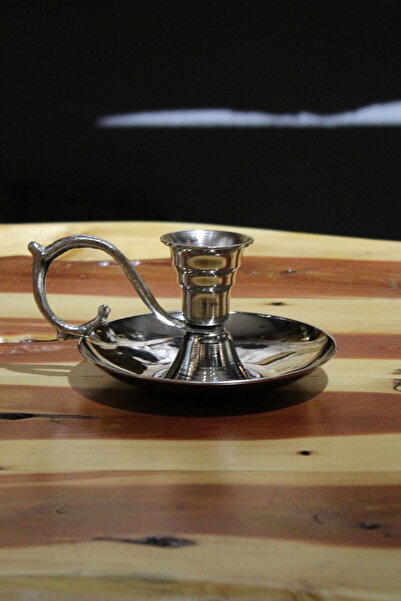 TURNA BAKIR Elit Mumluk & Şinanay & El Şamdanı Kendinden Iğneli Nikel Turna2619-2