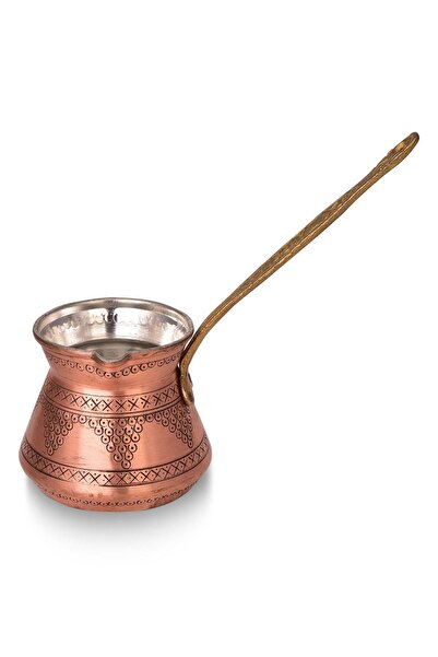 TURNA BAKIR Crane Copper Külhan Coffee Pot 3 No 7 Cup Staple Processing Skoç ...