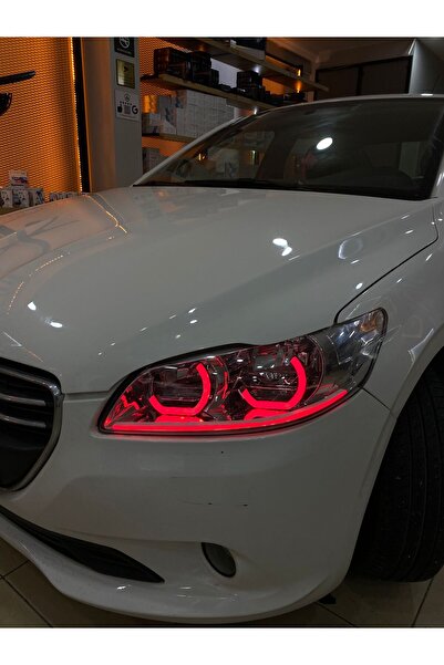 at aydın tuning Peugeot 301 Uyumlu - Far Içi 4lü L Tip Rgb Angel 16 Renkli