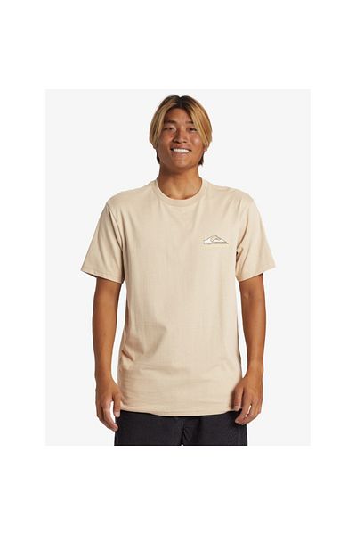 Quiksilver Ανδρικό μπλουζάκι Quicksilver Step Up Purple Plaza Taupe Aqyzt09563-thz0
