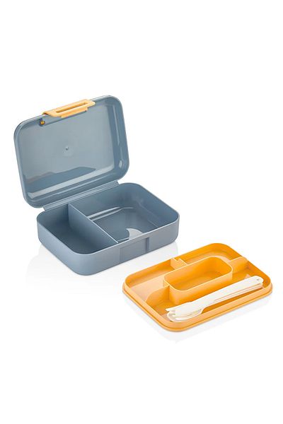 Vagonlife Vgn1010 Compartmented Lunch Box (Gray)