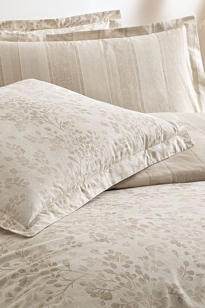 Puffy Beige Floyd Single Ranforce Duvet Cover Set