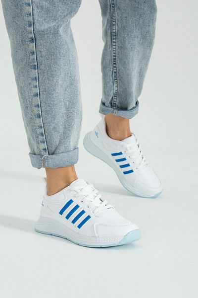 İnan Ayakkabı Insports White Casual Sneakers (3CM SOLE)