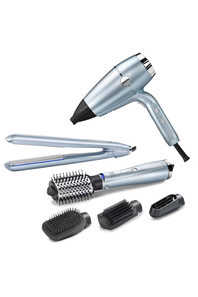 BABYLİSS Hydro-Fusion ST573E Saç Düzleştirici -D773DE 2100W Saç Kurutma Makin...