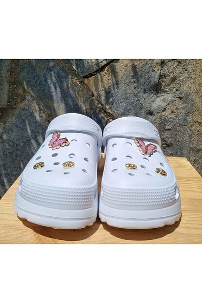 ALTUVATEKS High Scale Hospital Cook Nurse Doctor Slippers with Emoji Stone Massage Base