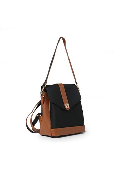 TH Woman / Girl Backpack TH-YK14319 Black-Tan