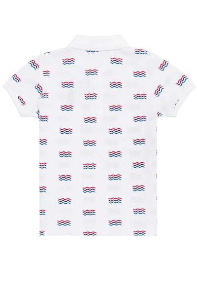 U.S. Polo Assn. Tricou cu gât polo pentru băiat