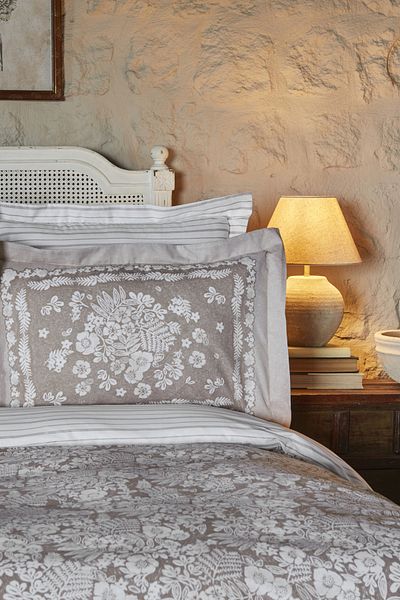 Karaca Home Σετ Παπλωματοθήκη Harmonie Beige Μονό 100% Βαμβάκι