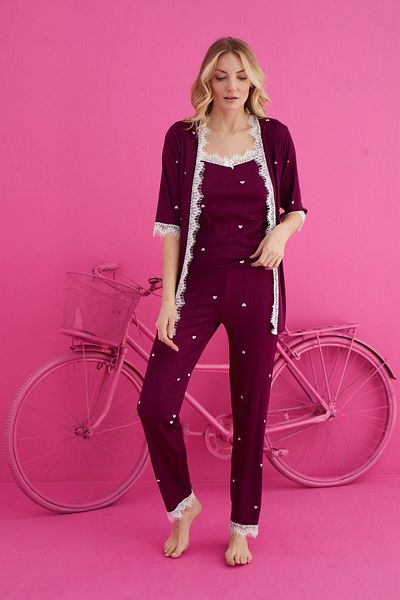 ELİZ HOMEWEAR Set de pijamale de halat Pegasus