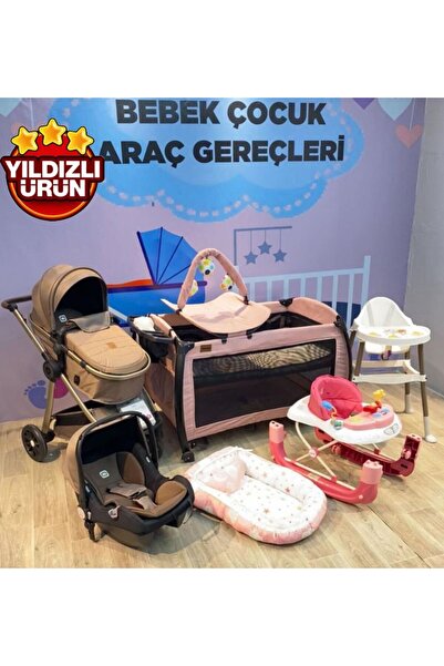 TURHAN BEBE Bebeğinizin Tüm İhtiyaçları Yeni Doğan Beşik+Bebek Arabaı+Puset+B...