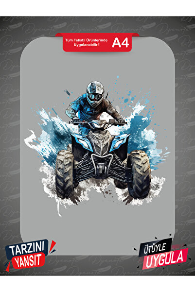 DYENOTE A4 Boyutunda Kumaşa Ve Deriye Baskı Kumaş Aplike Yama Ütü Ile Yapışan...