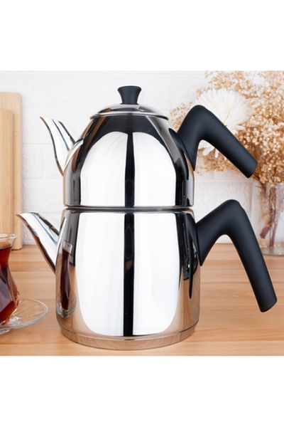 ACAR Milano Large Size Steel Teapot