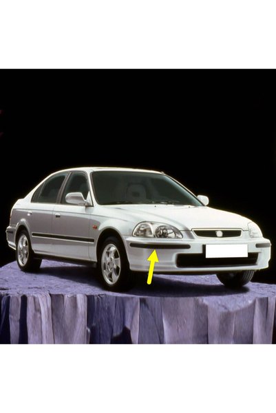 Bisra Honda Civic 1996-2000 Sağ Ön Tampon Köşe Bandı Çıtası Kuşağı