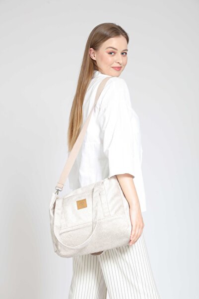 Street Bag Етнічна богемська біла сумка через плече - для щоденного використання