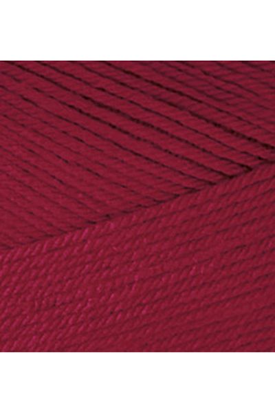 Alize Diva Fine 57 Claret Red Knitted - 100 Gr.Rope