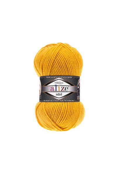 Alize Alize Superlana Midi 488 Turmeric - 5 Τεμάχια