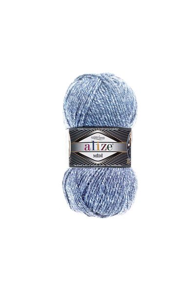 Alize Alize Superlana Midi 806 Japse Blue - 5 Pieces