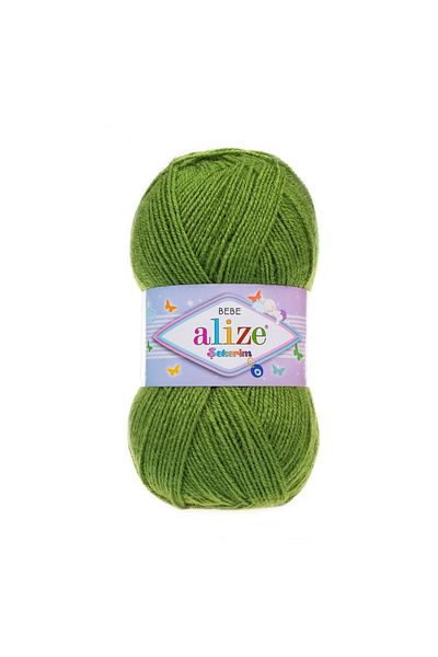 Alize Apple Green Alize Şekerim Bebe - 5 Pieces 210 Models