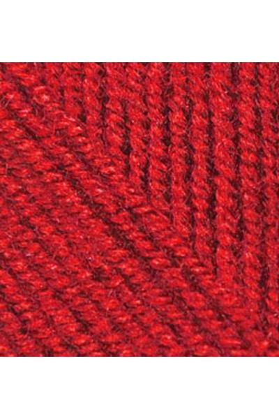 Alize 5 Pieces 56 Red Alize Superlana Midi