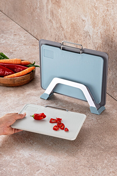 Emsan Moko 3'lü Standlı Kesme Tahtası