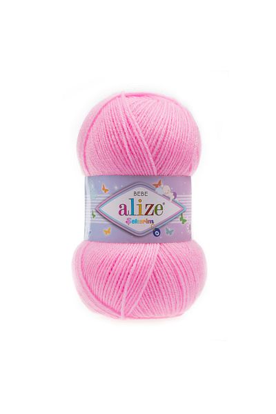 Alize 191 Model Geranium Şekerim Bebe - Anti-pilling Hand Knitting Rope 100 Gr