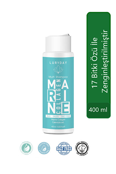 Profesyonel Biotin & Marine Kolajen Dolgunlaştırıcı Multi Akıllı Şampuan 400 ml