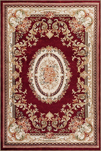 Rugs Modern Halı Kırmızı Geometrik Dokuma Taban Halı miravip196