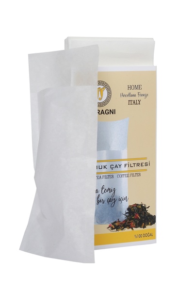 FERRAGNI Porcellana Firenze Çay Demleme Poşeti (Çay Filtresi) 2XL JUMBO BOY Tek Paket (100 Adet)