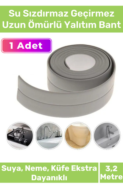 Genel Markalar Premium Su Geçirmez Sızdırmaz Dayanıklı Lavabo Pvc Yağ Kenar K...