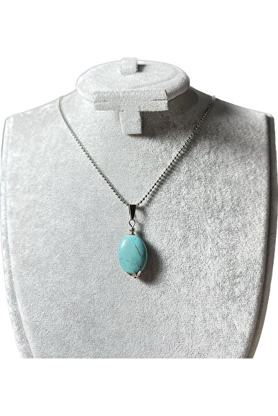 Aksesuar WITHBAND Turquoise Natural Stone Necklace 129