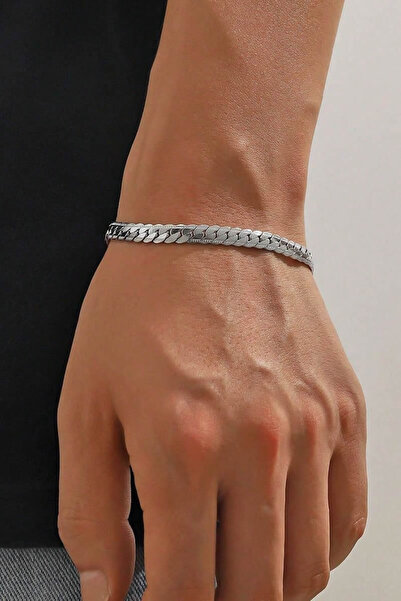 Bluem Men's Steel Blackening Gray Dragon Scale Bracelet - Imported Blackening...