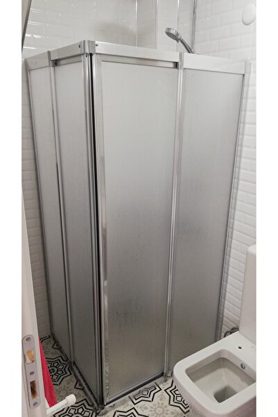 OBERS PARLAK KROM PLEKSİ 70x90cm KÖŞE ALÜMİNYUM MİKA DUŞAKABİN