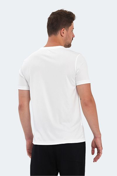 Slazenger Ανδρικό λευκό μπλουζάκι - NELLE KTN