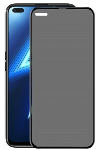 TechnoZone Oppo Reno 4 Lite Uyumlu Görünmez Hayalet Full Kaplayan Ekran Koruy...