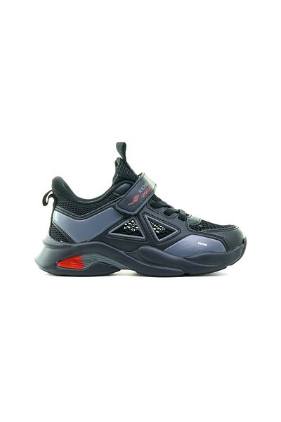Lescon PUZZLE TENISI BĂIAȚI PANTOF DE SPORT ZILNIC (28-35) 24A PUZZLE FE NEGRU